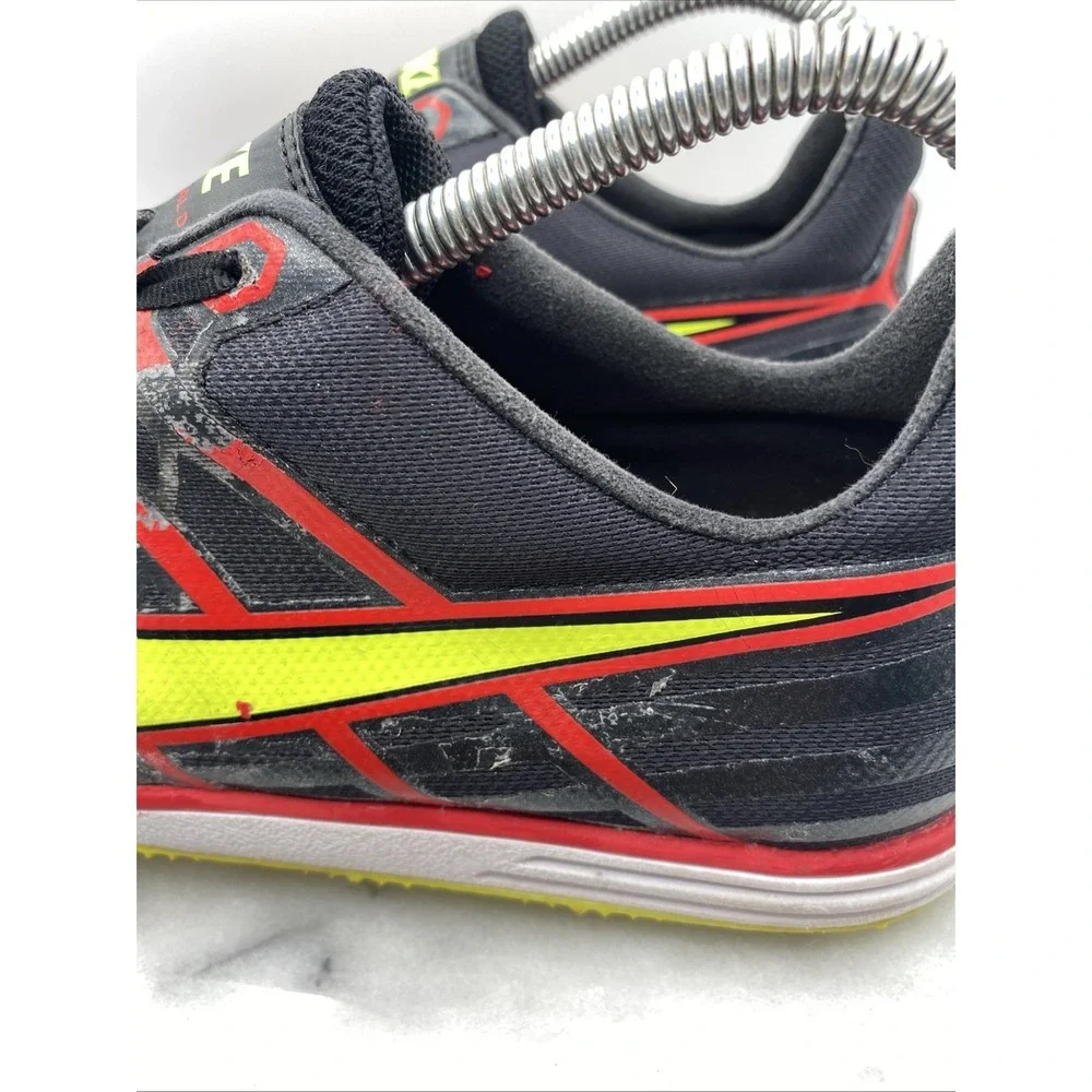 Men's Size 9 Nike Rival D Distance Spikes 468649-036 Black Red Green Track *Read
